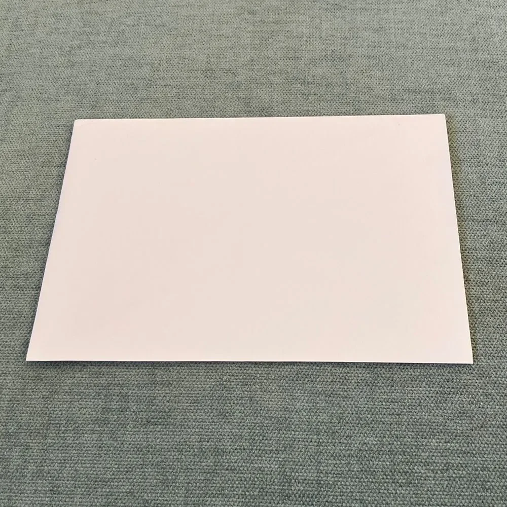 Colonial Williamsburg Blank Card, Letter M
